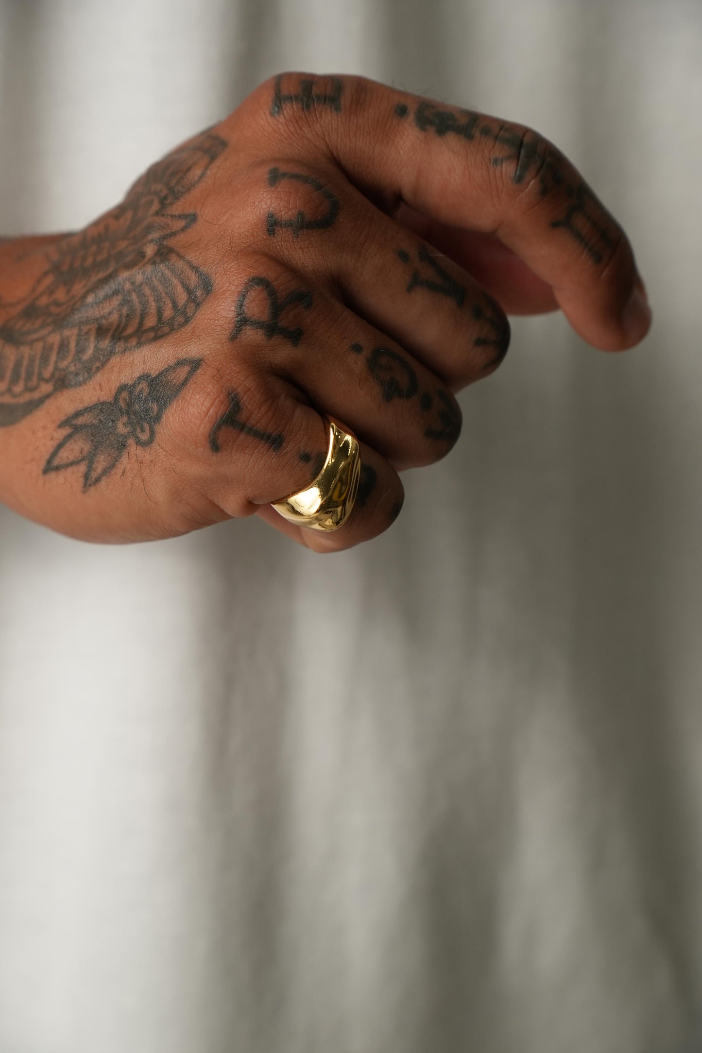 Anel Forms Dourado
