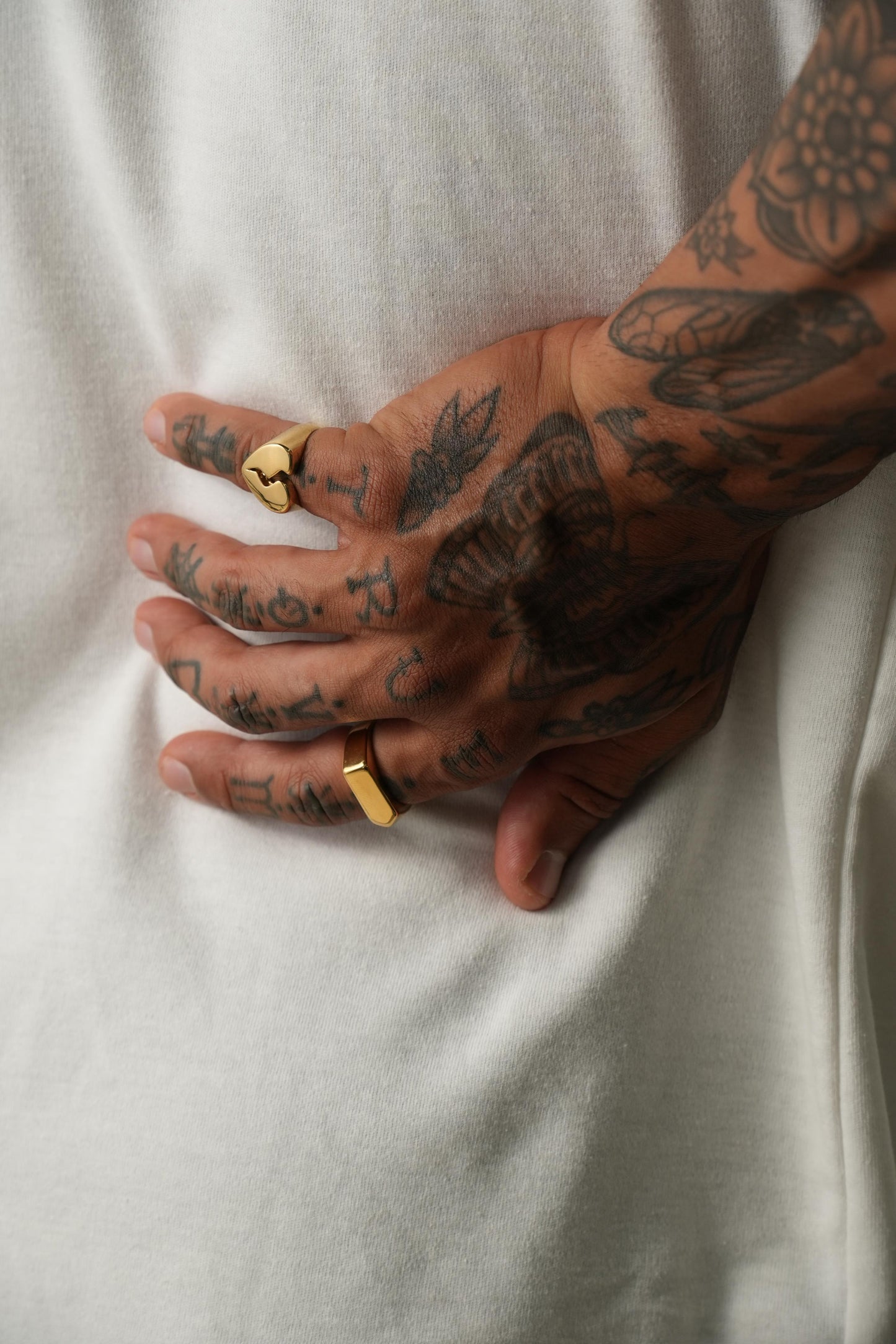 Anel Arrow Dourado