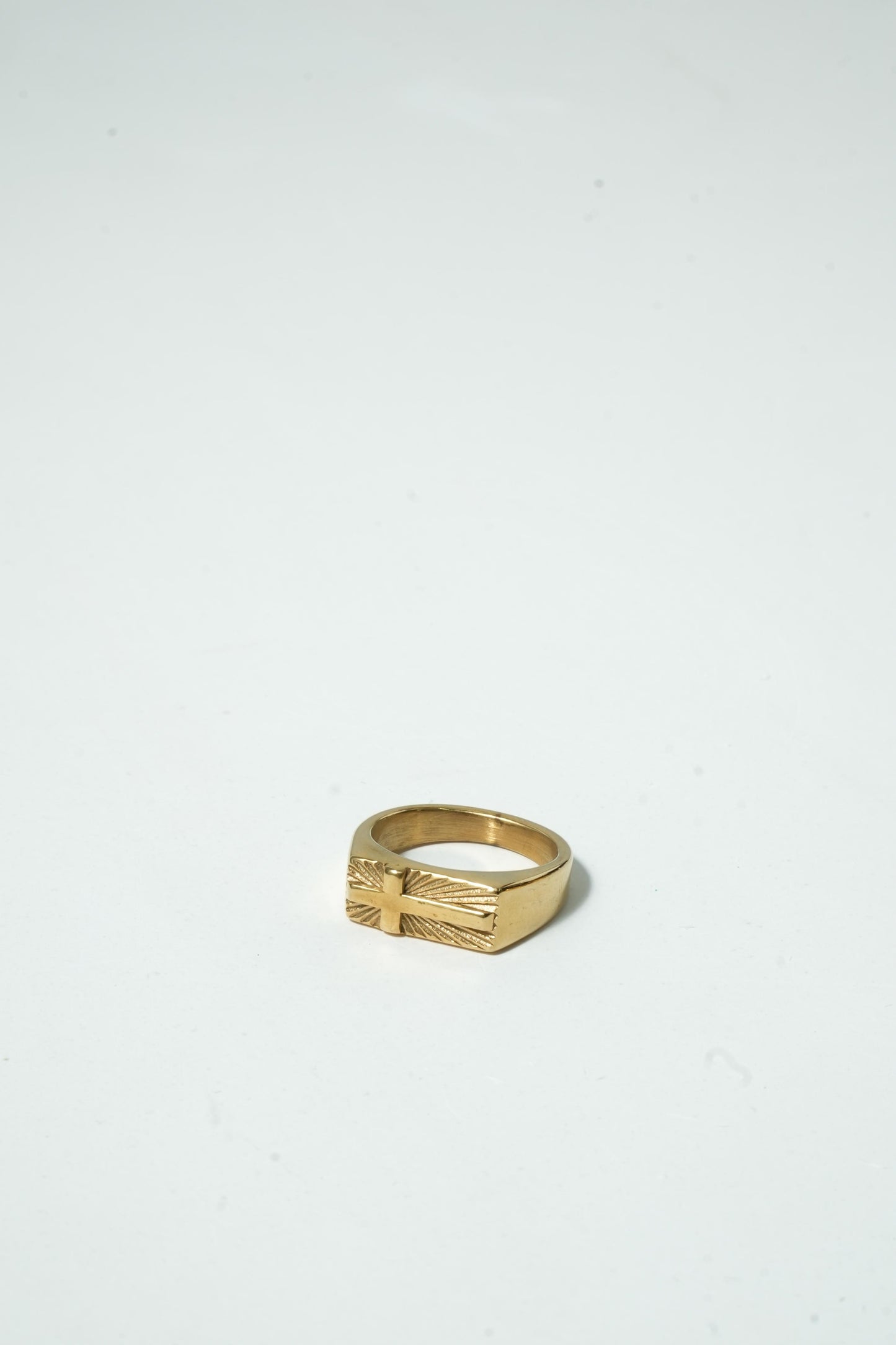 Anel Cross Dourado
