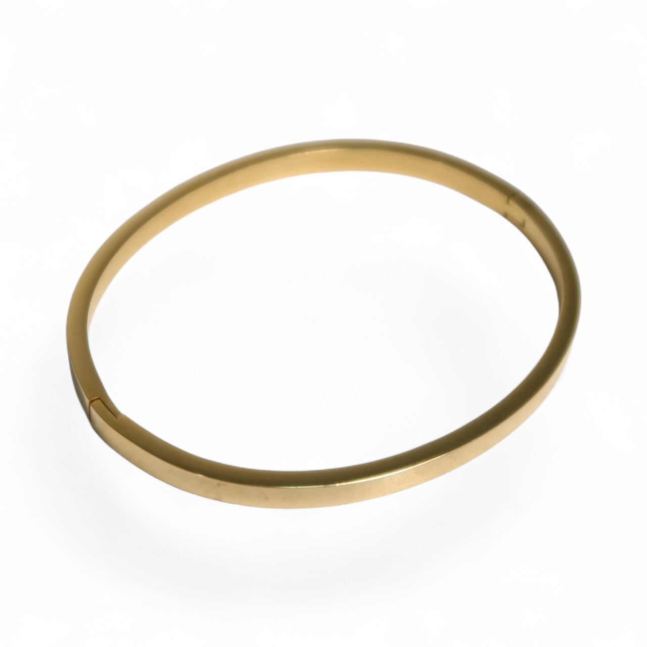 Bracelete Slim de Aço Inoxidável Dourado