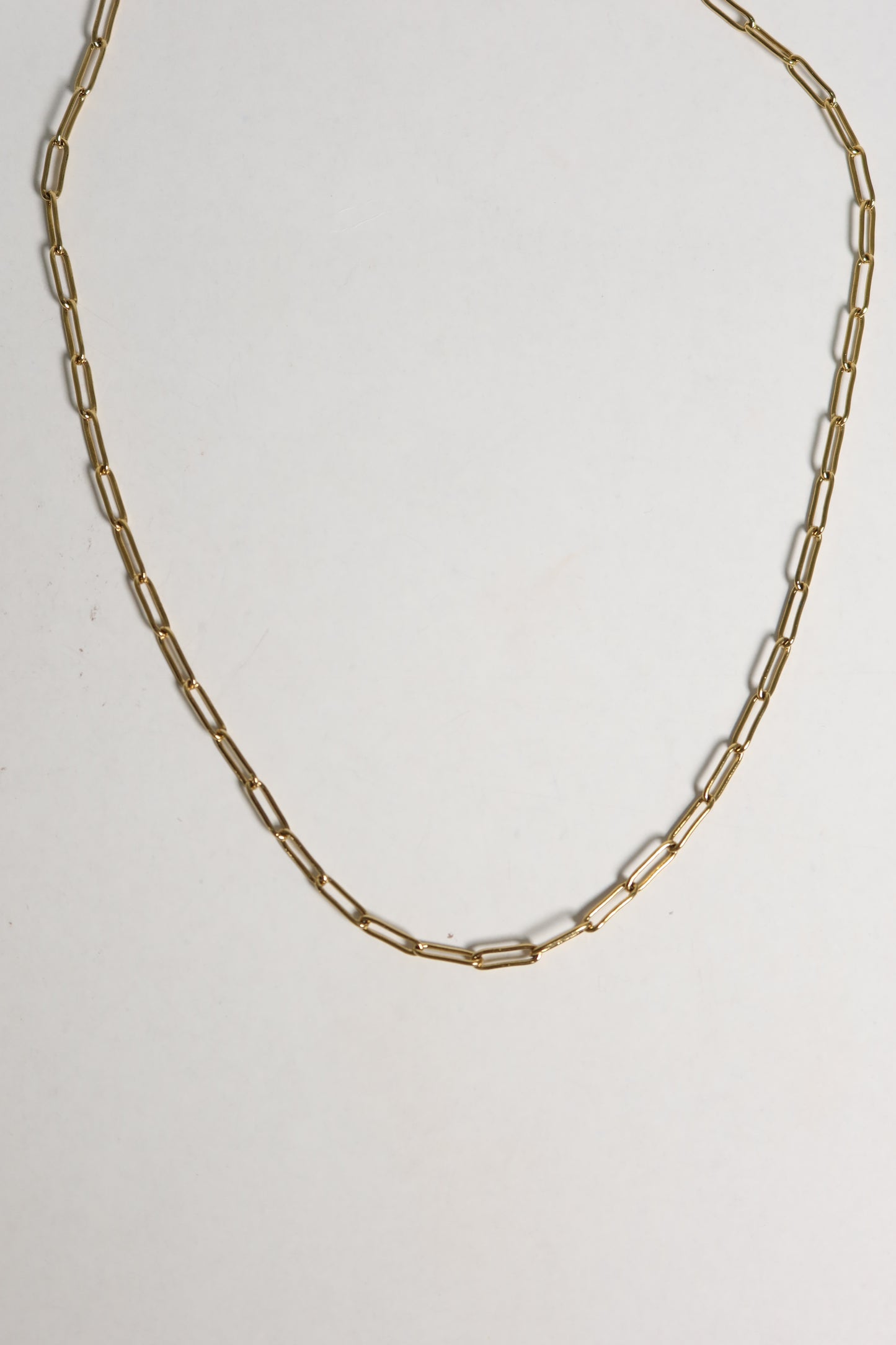 Colar Locked de Aço Inoxidável Dourado