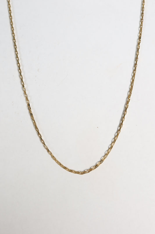 Colar Nexo de Aço Inoxidável Dourado
