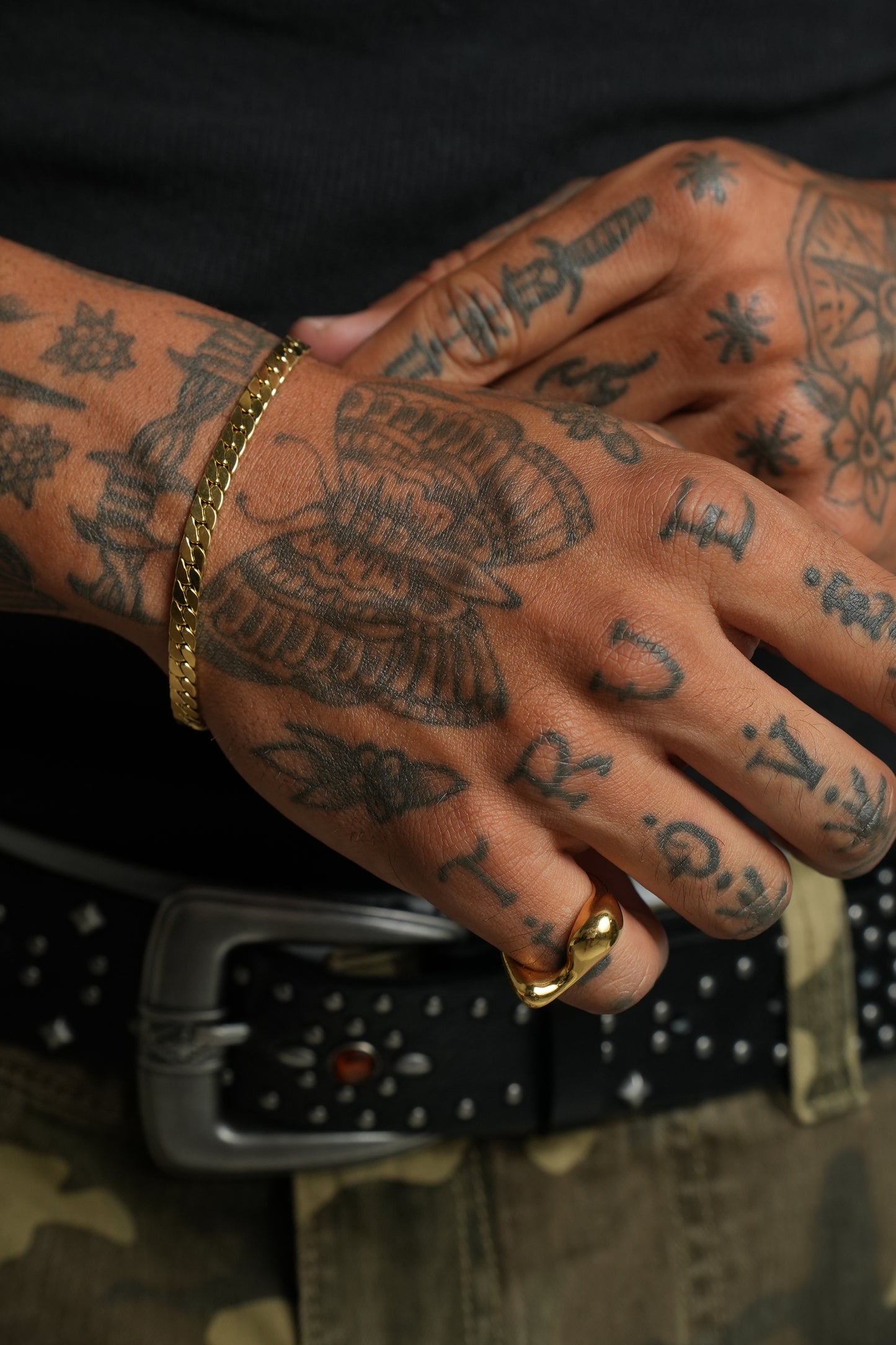 Pulseira Corn Dourada