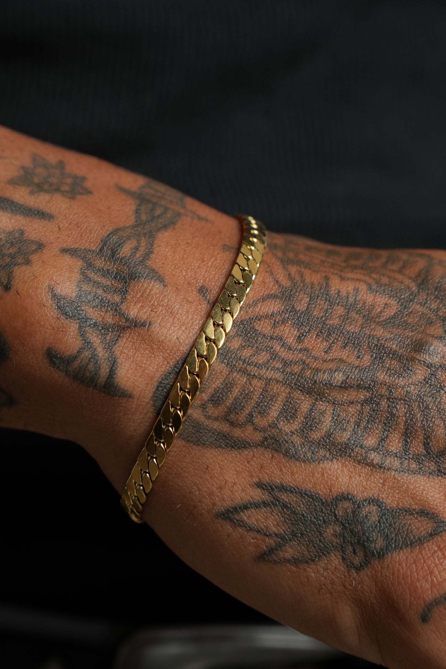 Pulseira Corn Dourada