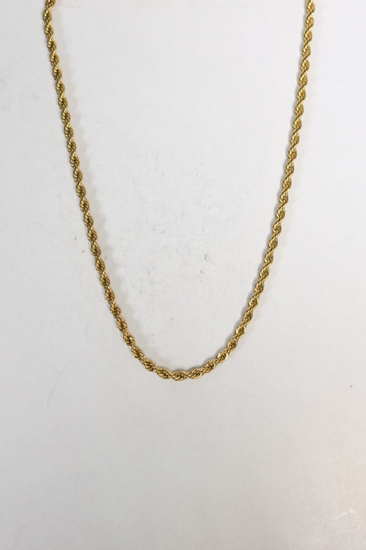 Colar Short Snail de Aço Inoxidável Dourado