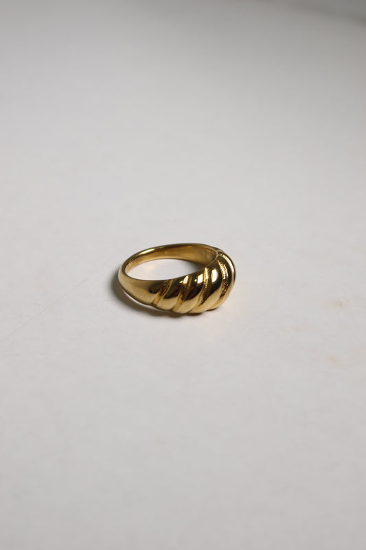 Anel Noir Dourado