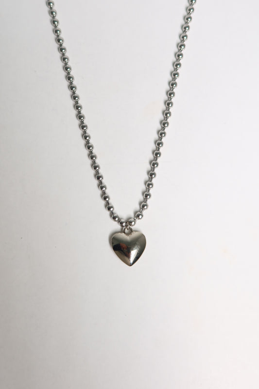 Colar Heart de Aço Inoxidável