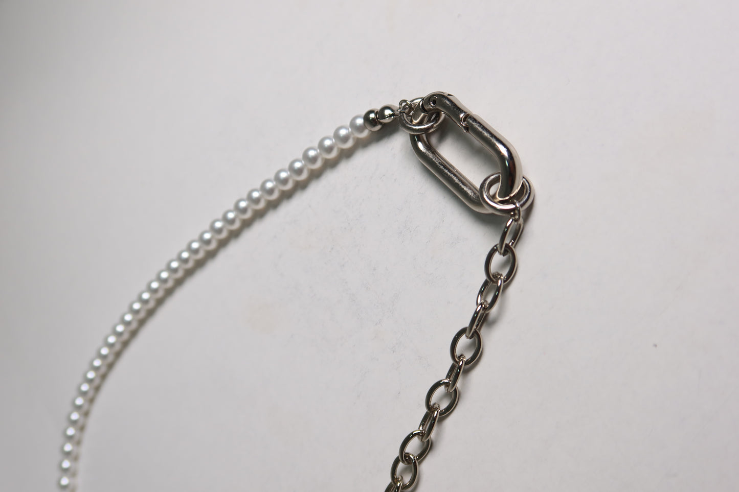 Colar Pearl de Aço Inoxidável