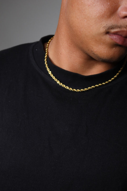 Colar Snail de Aço Inoxidável Dourado