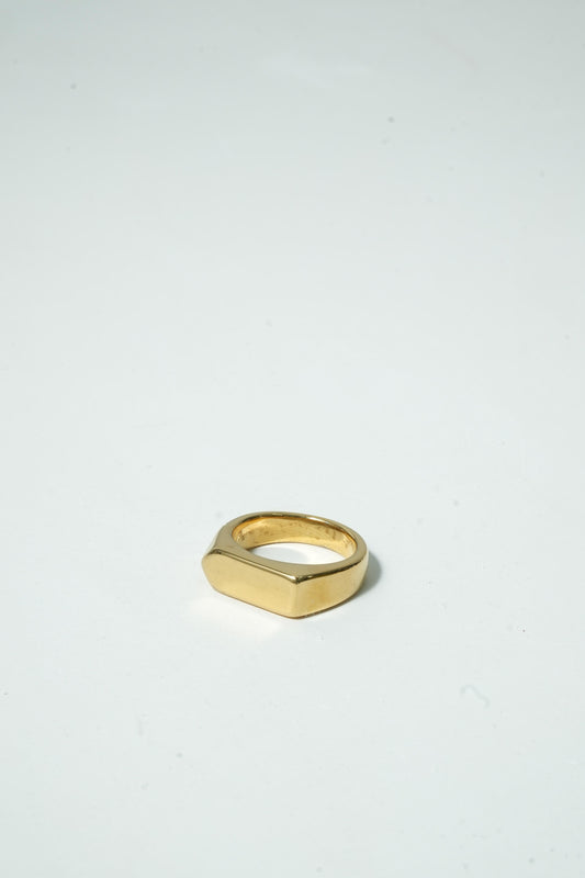 Anel Arrow Dourado