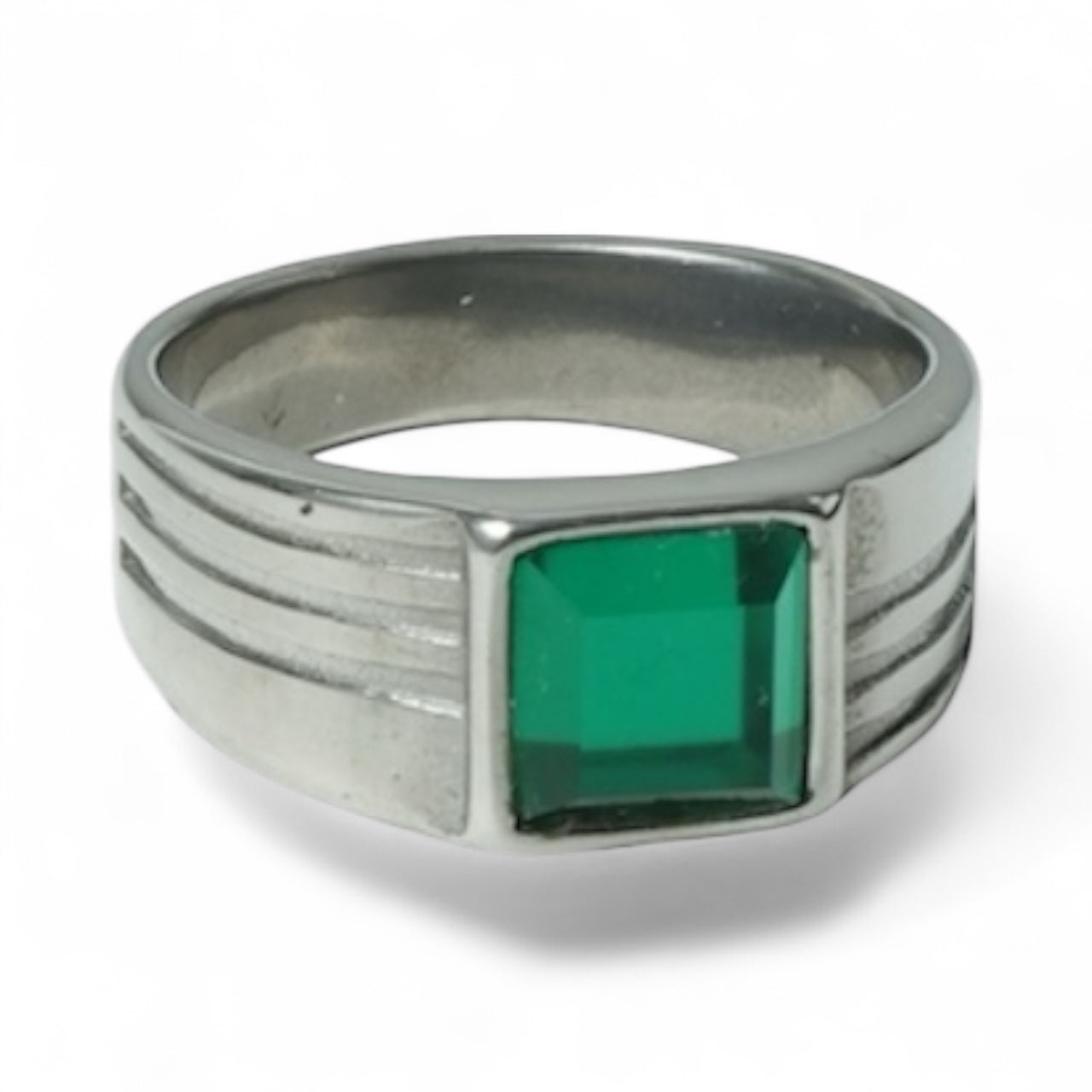 Anel Green de Aço Inoxidável