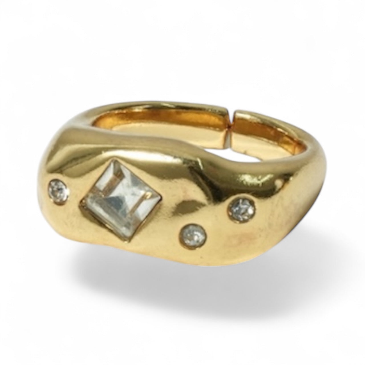 Anel Precious Dourado