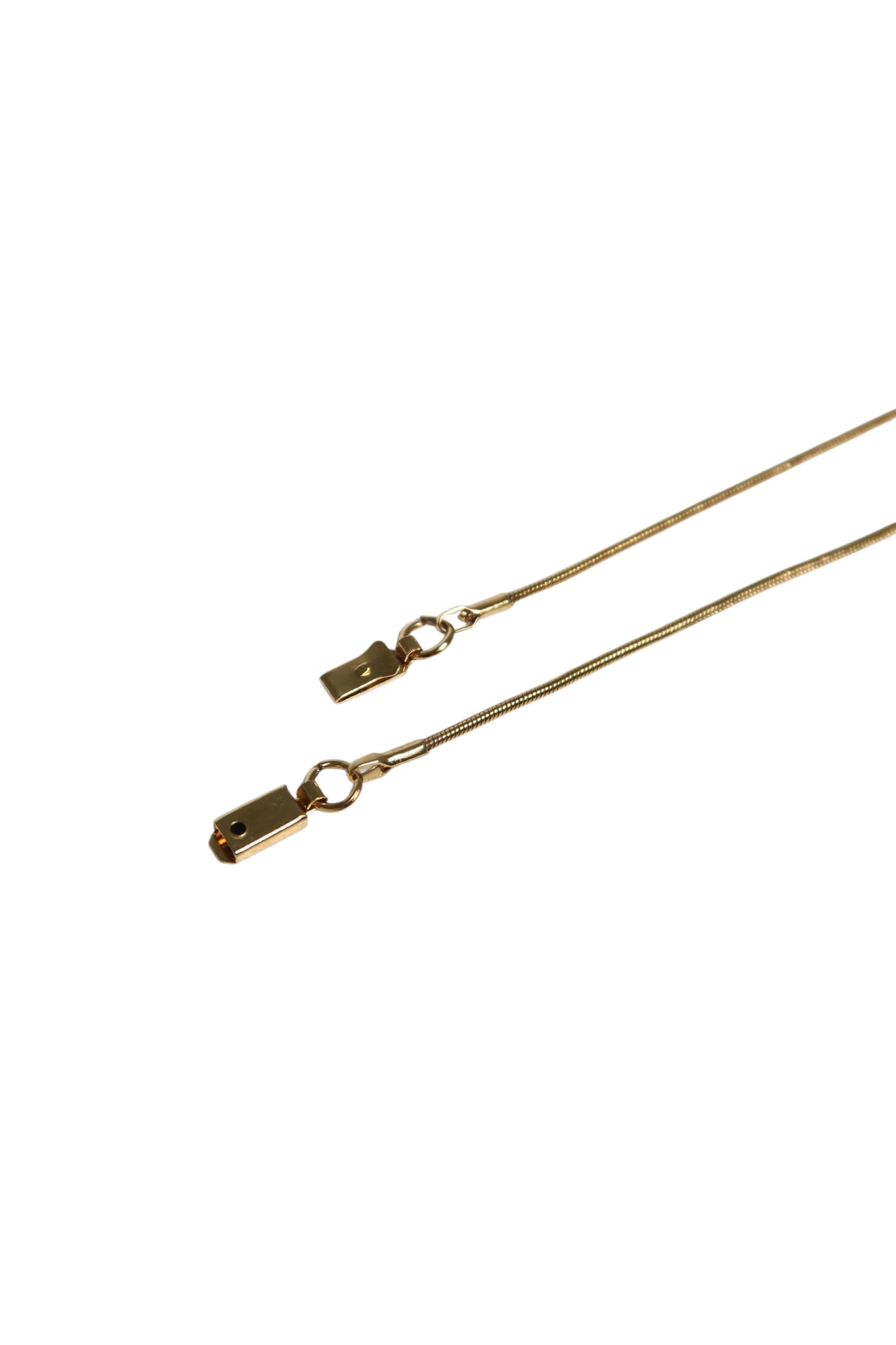 Colar Cruz Zircônia Preta de Aço Inoxidável Dourado