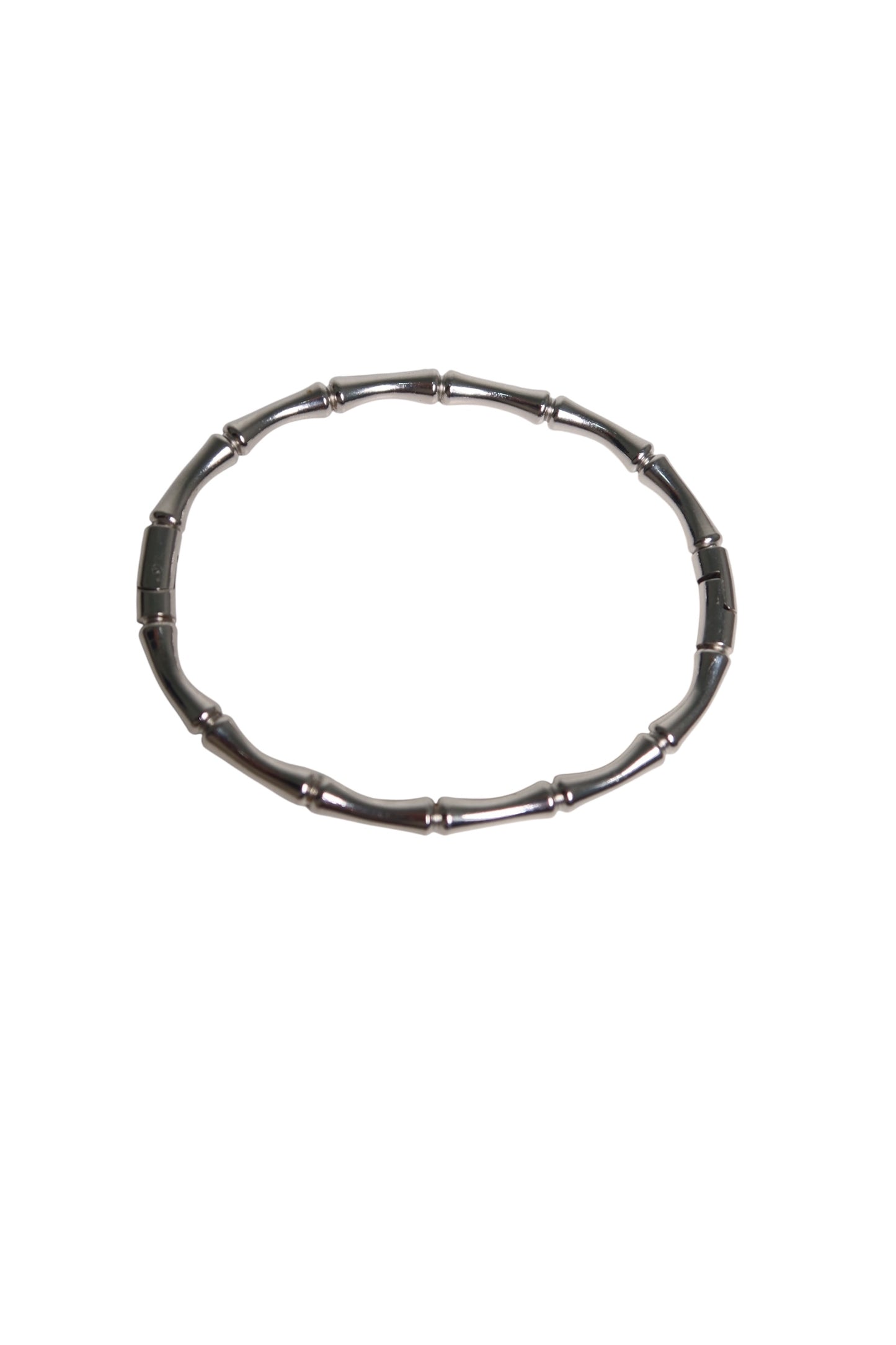 Bracelete Bamboo de Aço Inoxidável