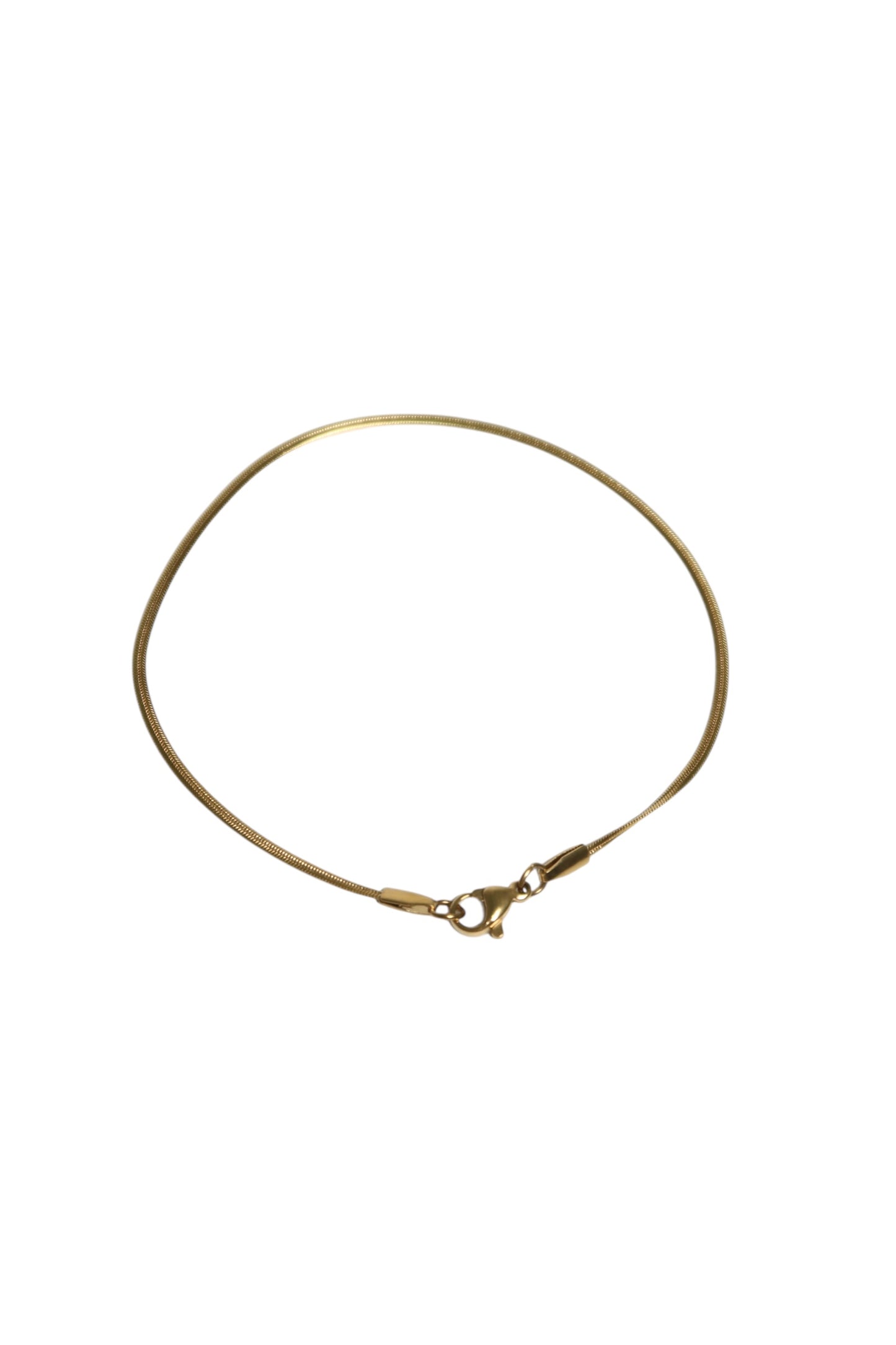 Pulseira Fine de Aço Inoxidável Dourado