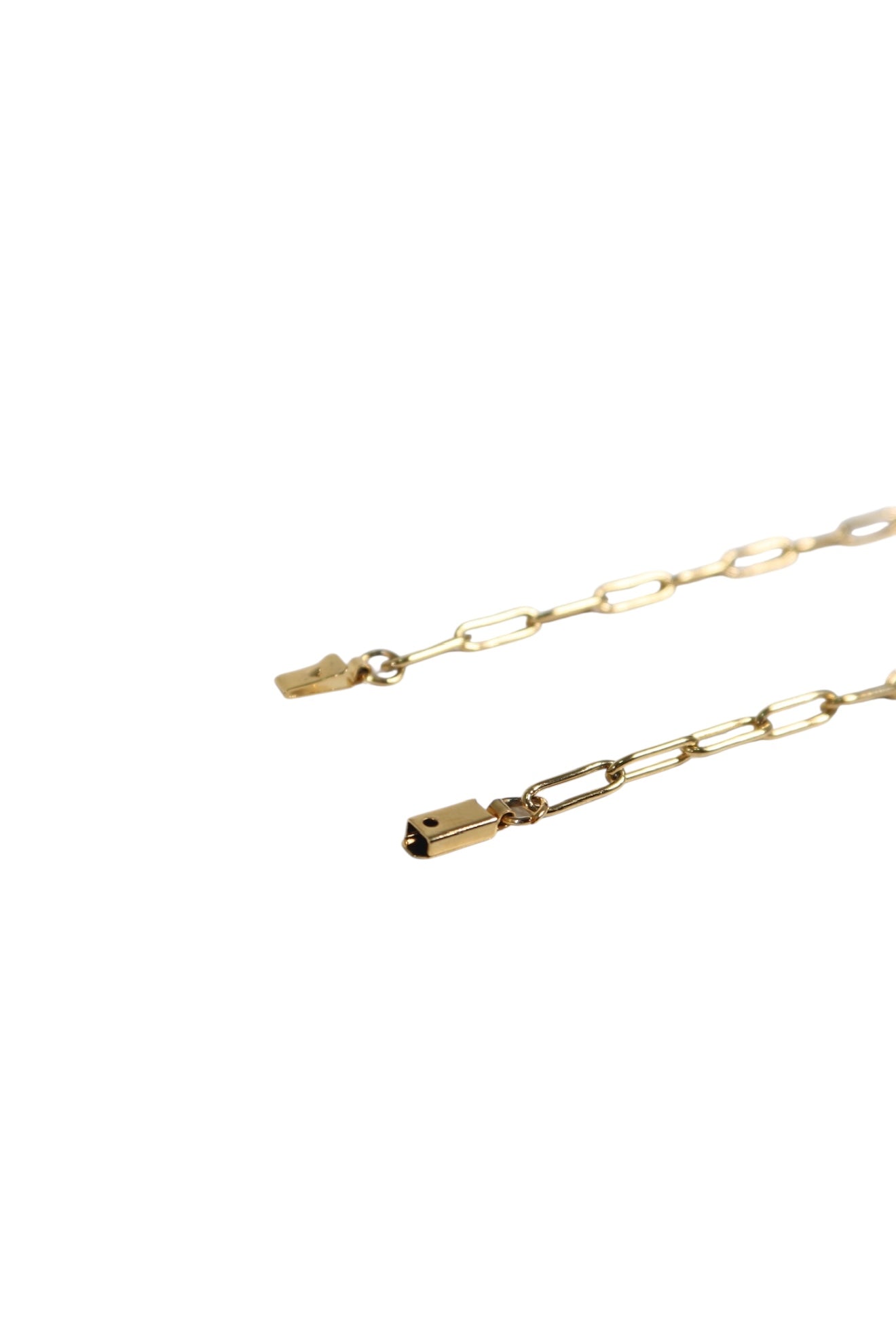 Colar Locked de Aço Inoxidável Dourado