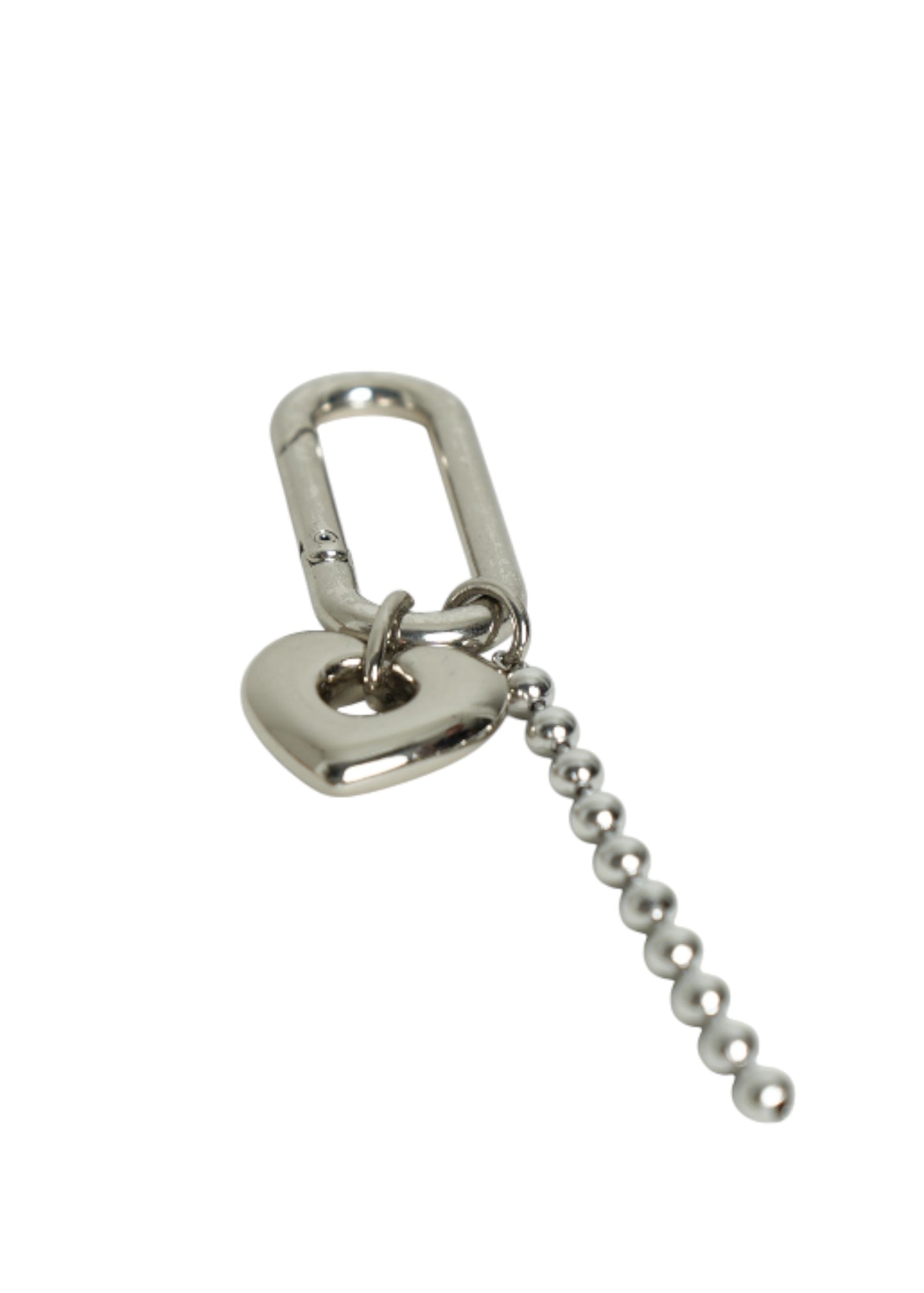 Chaveiro Coração de Aço Inoxidável