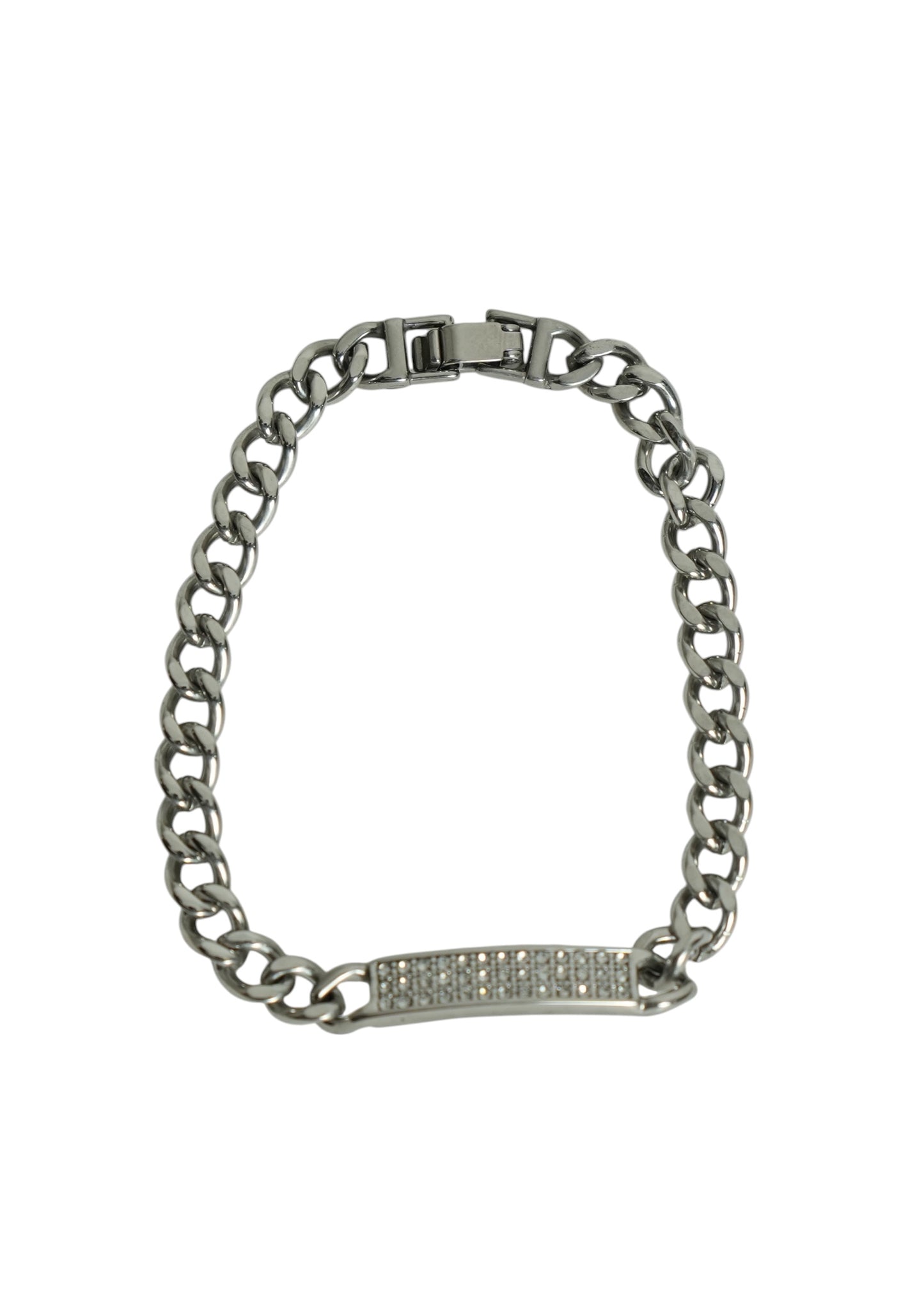 Pulseira Iced de Aço Inoxidável